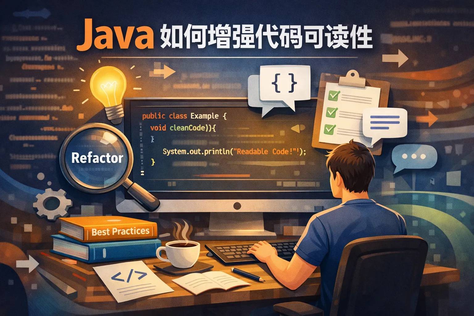 java如何增强代码可读性