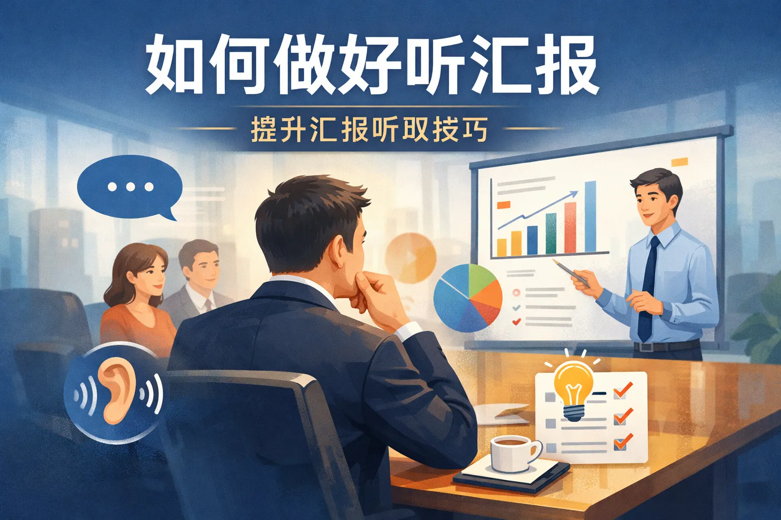 如何做好听汇报