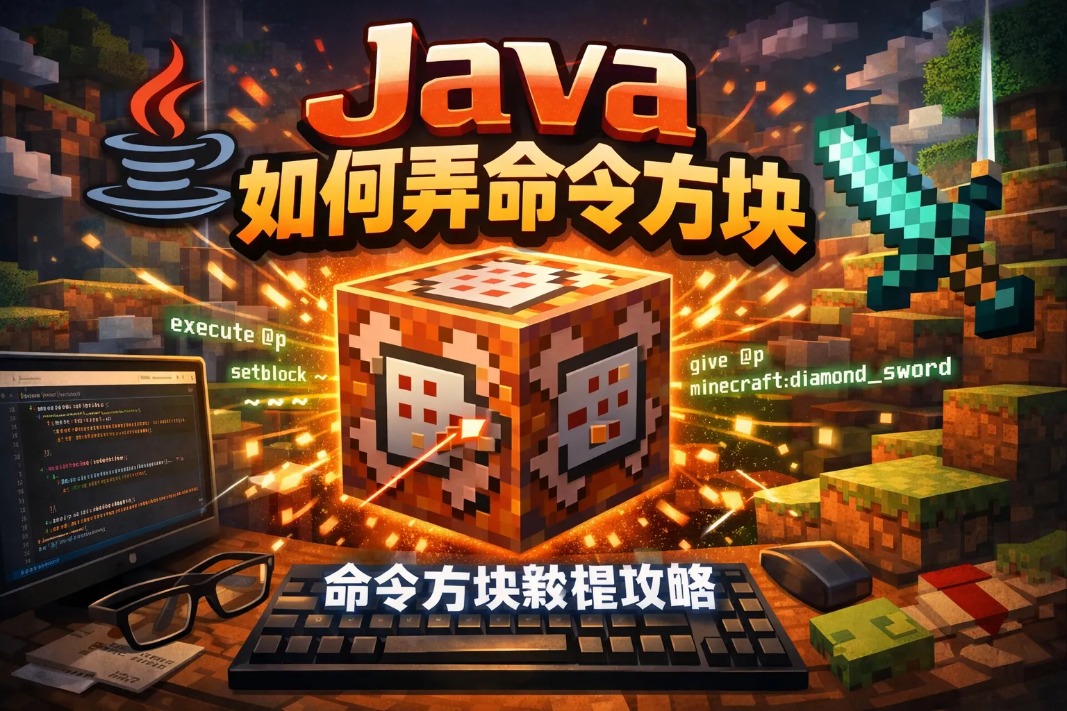 java如何弄命令方块