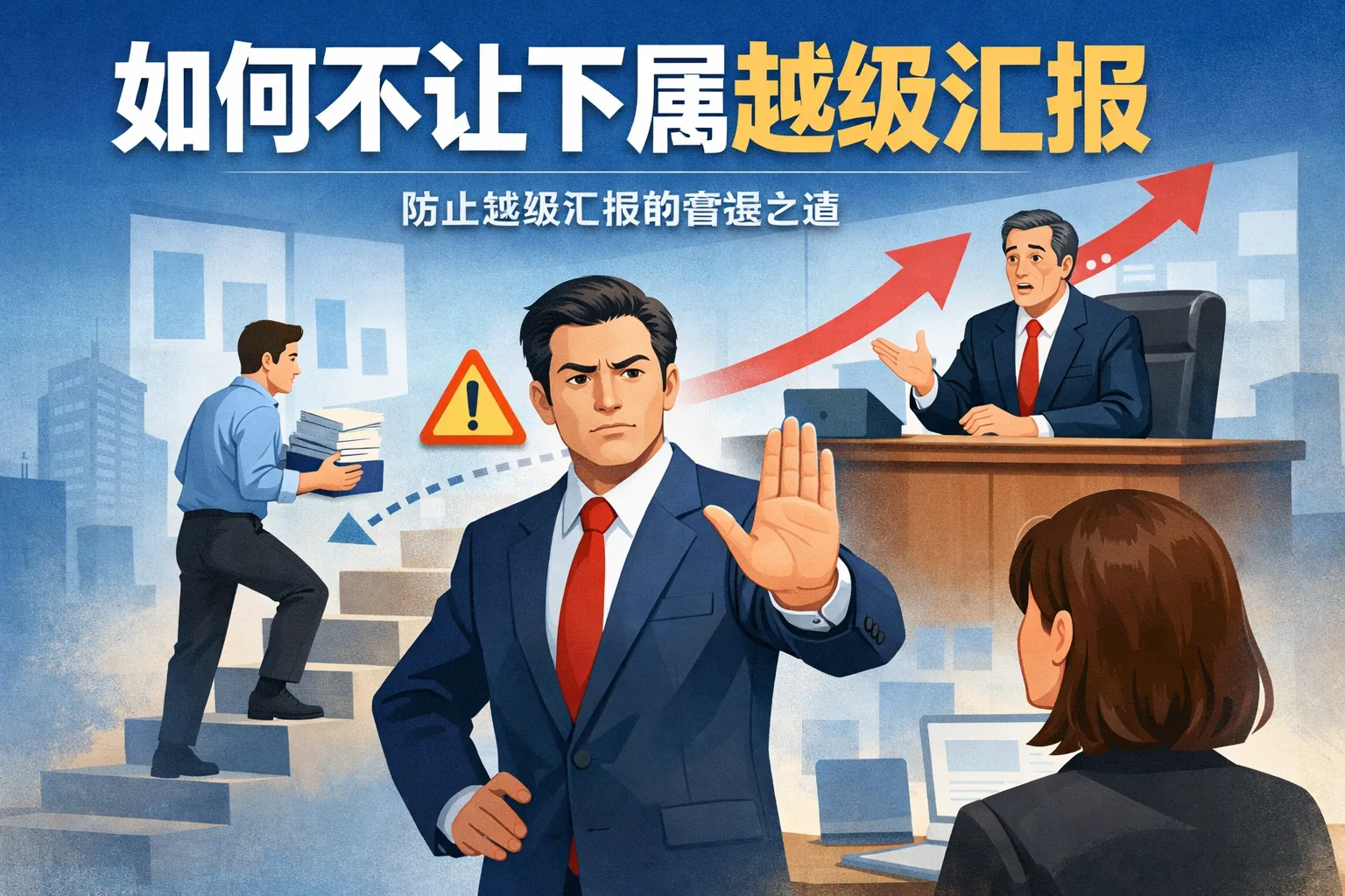 如何不让下属越级汇报