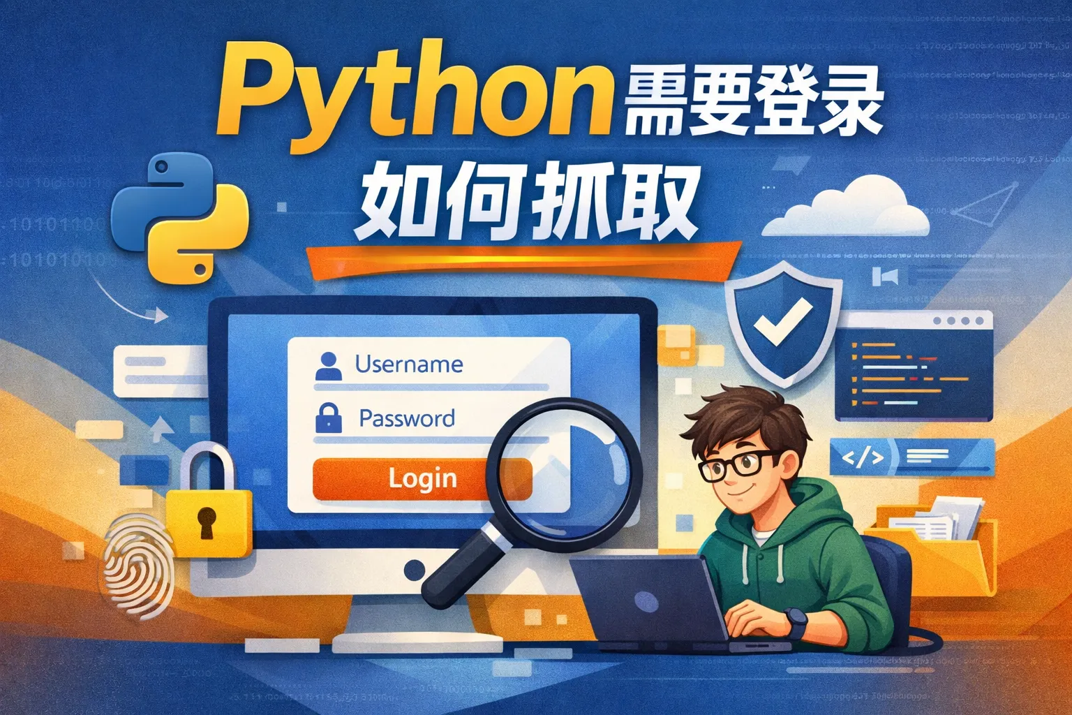 python需要登陆如何抓取