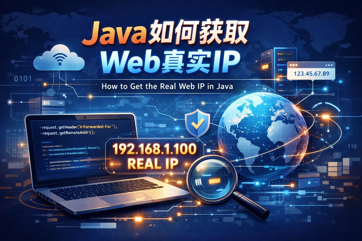 java如何获取web真实ip