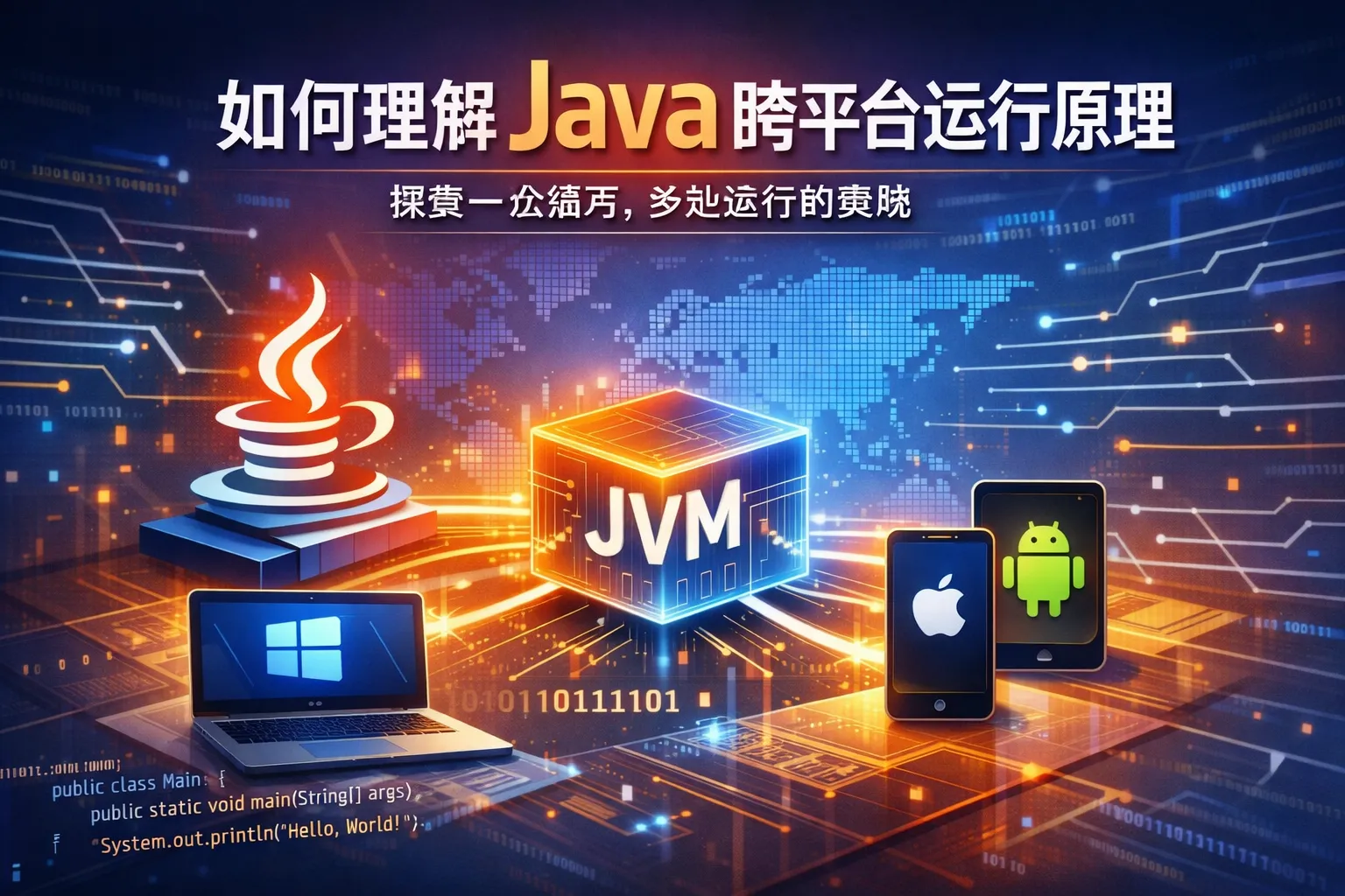 如何理解java跨平台运行原理