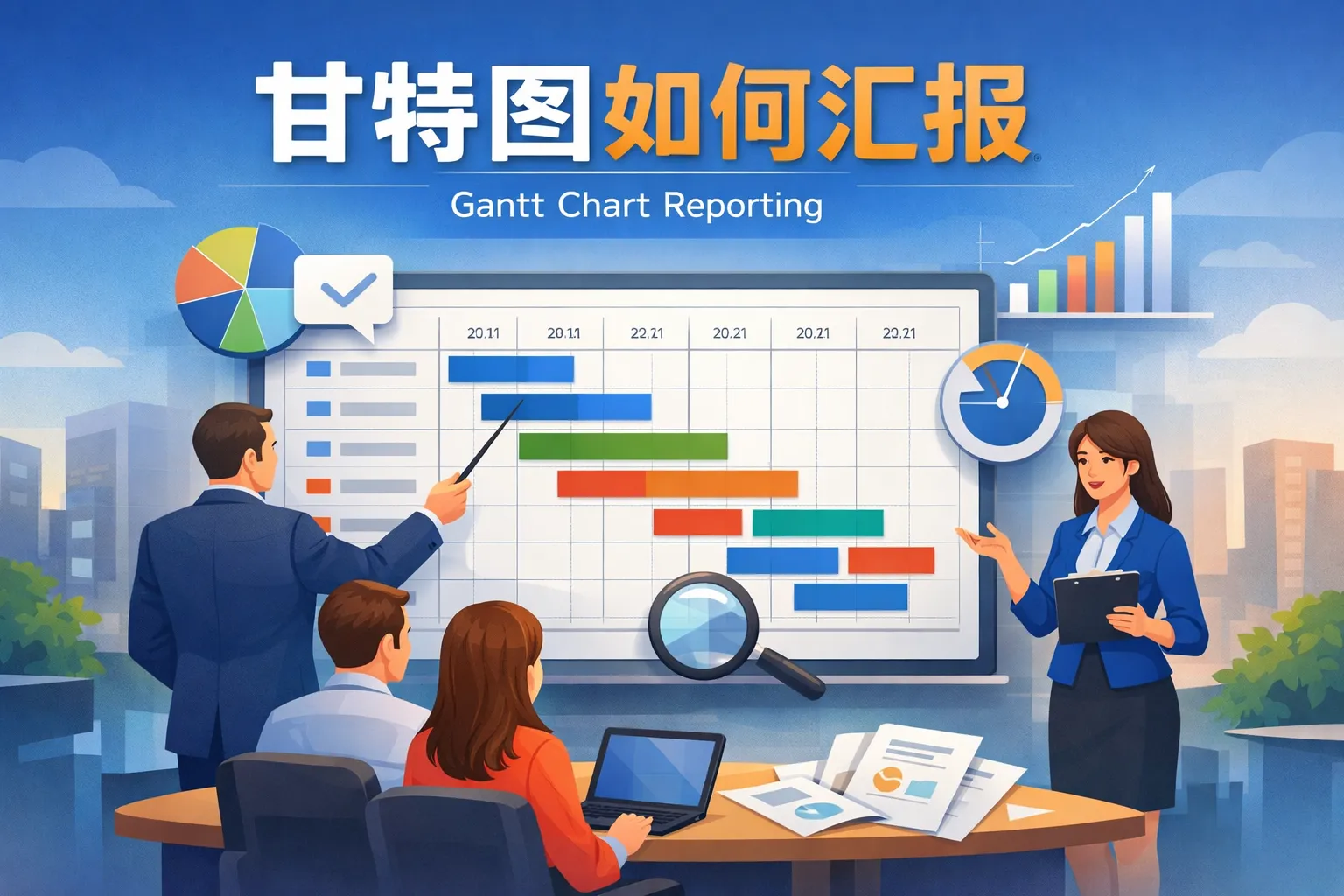 甘特图如何汇报