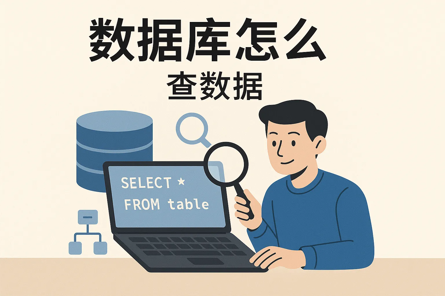 数据库怎么查数据