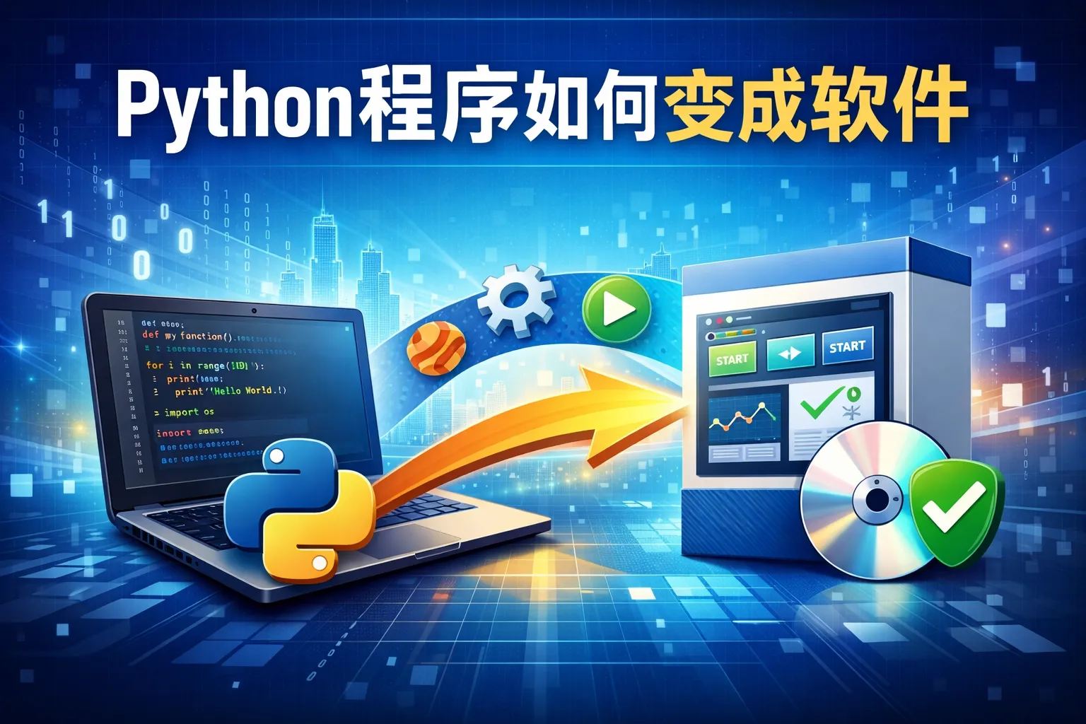 python程序如何变成软件