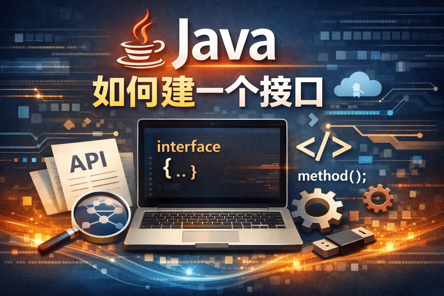 java如何建一个接口