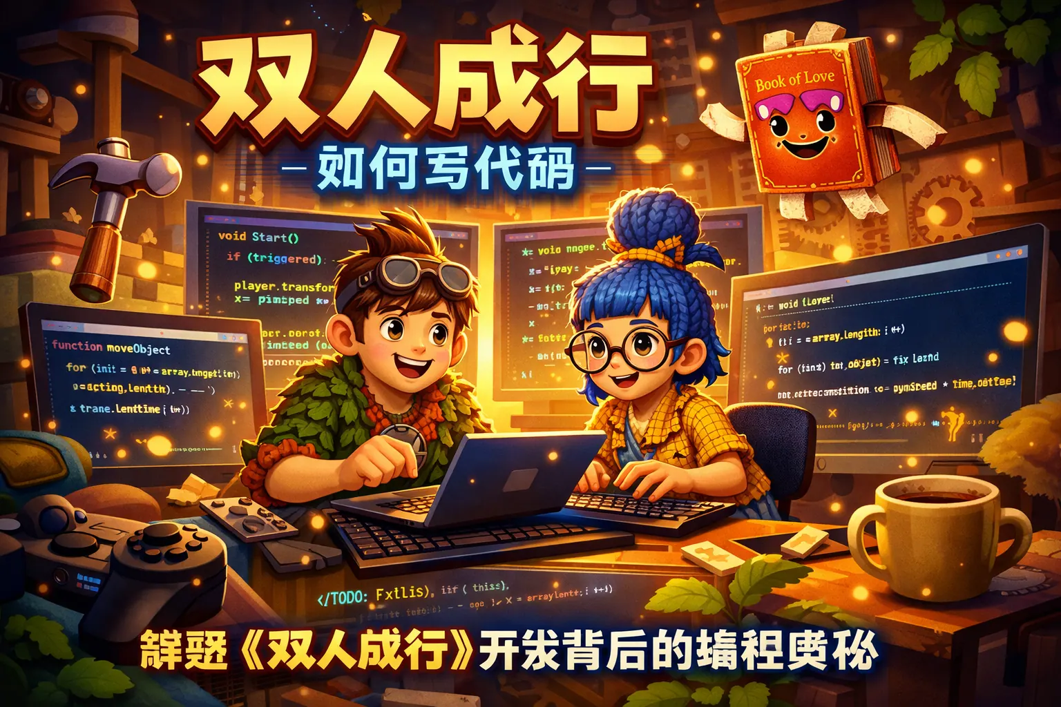 双人成行如何写代码