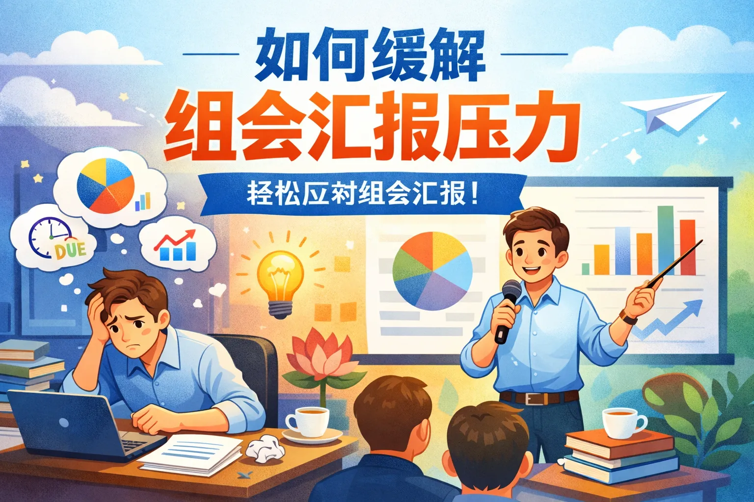 如何缓解组会汇报压力