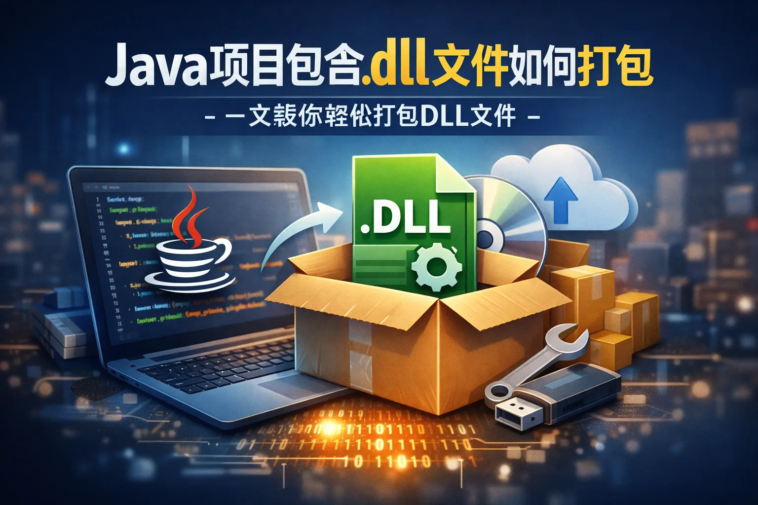 java项目包含.dll文件如何打包