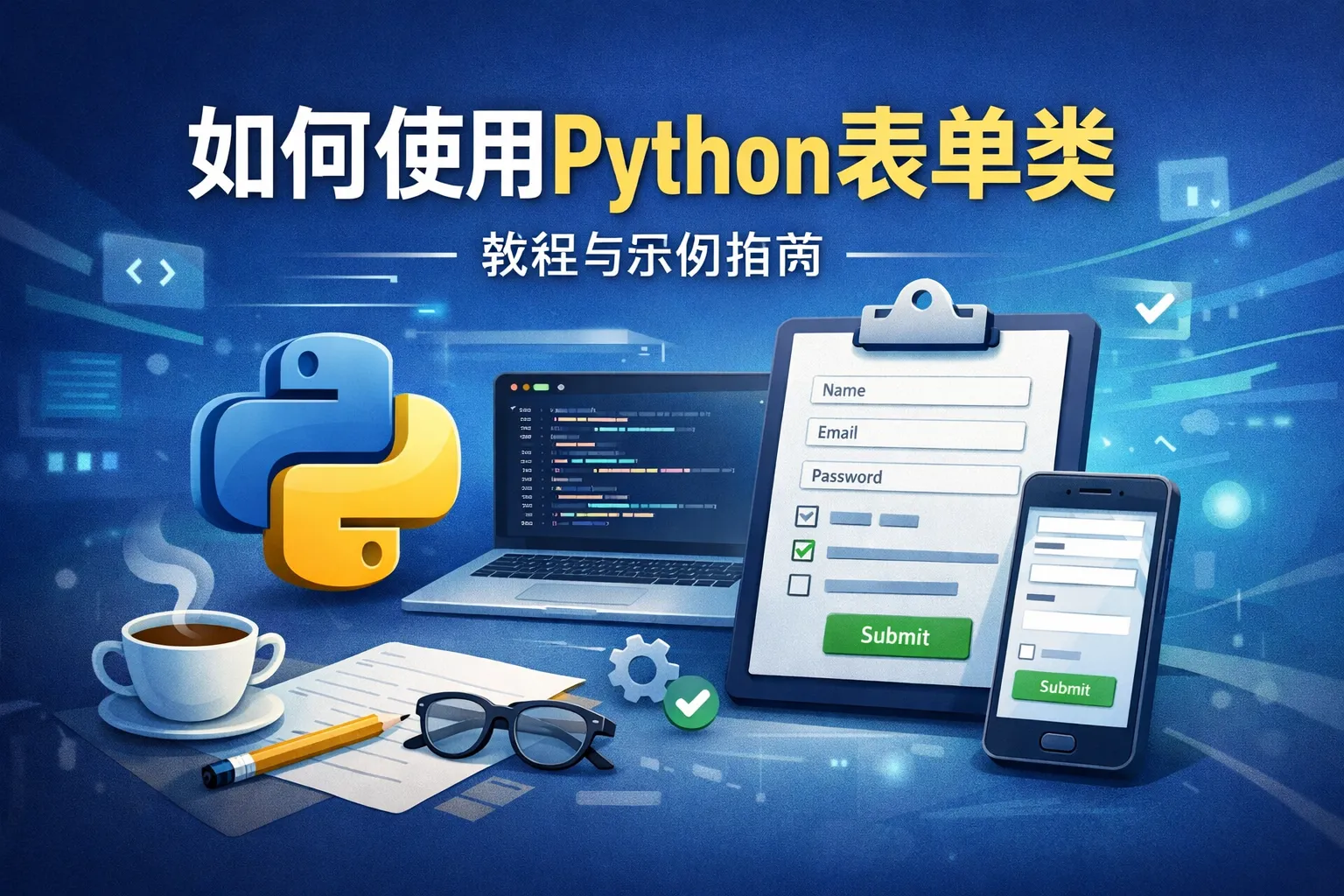 如何使用python表单类