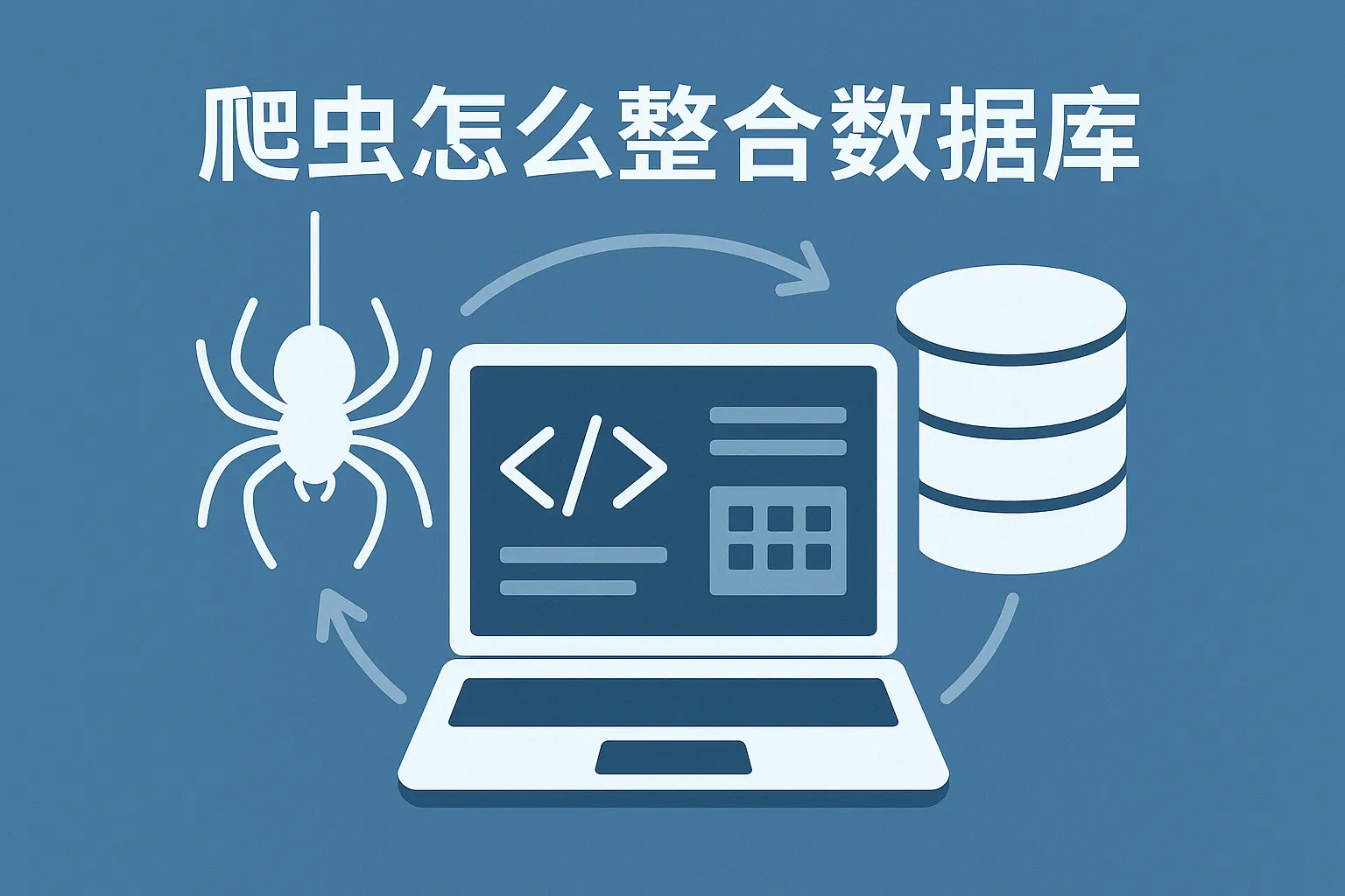 爬虫怎么整合数据库