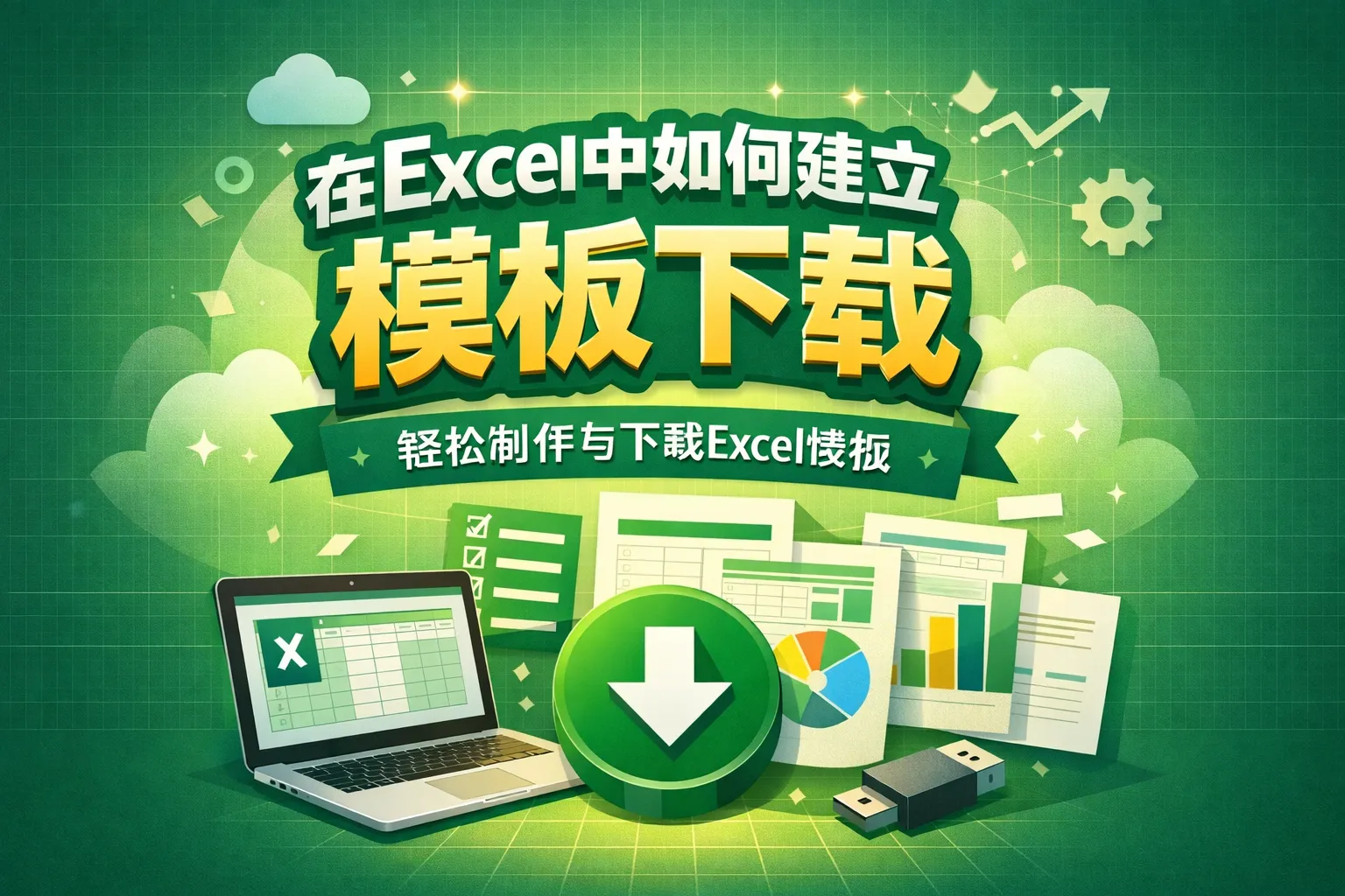 在excel中如何建立模板下载