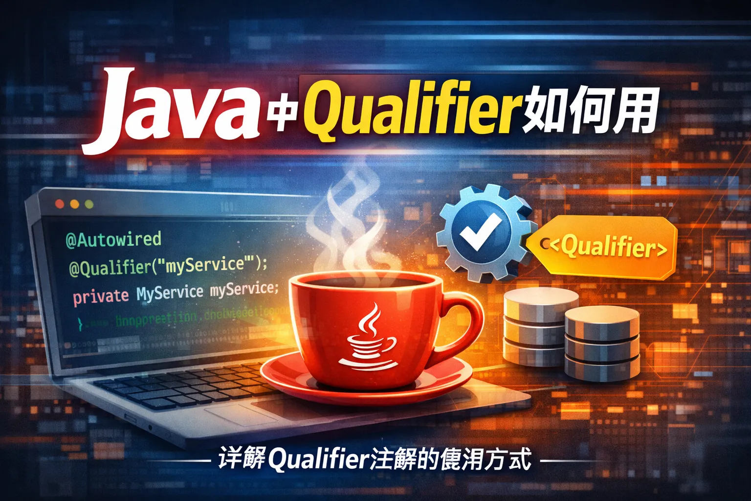 java中qualifier如何用