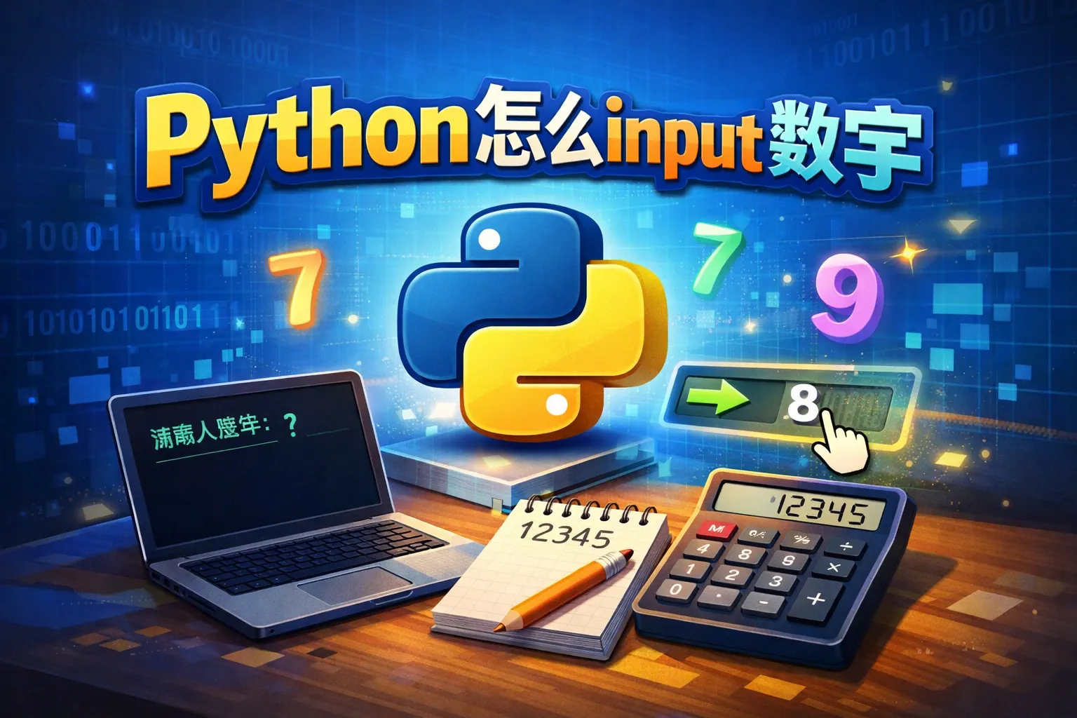 python怎么input数字