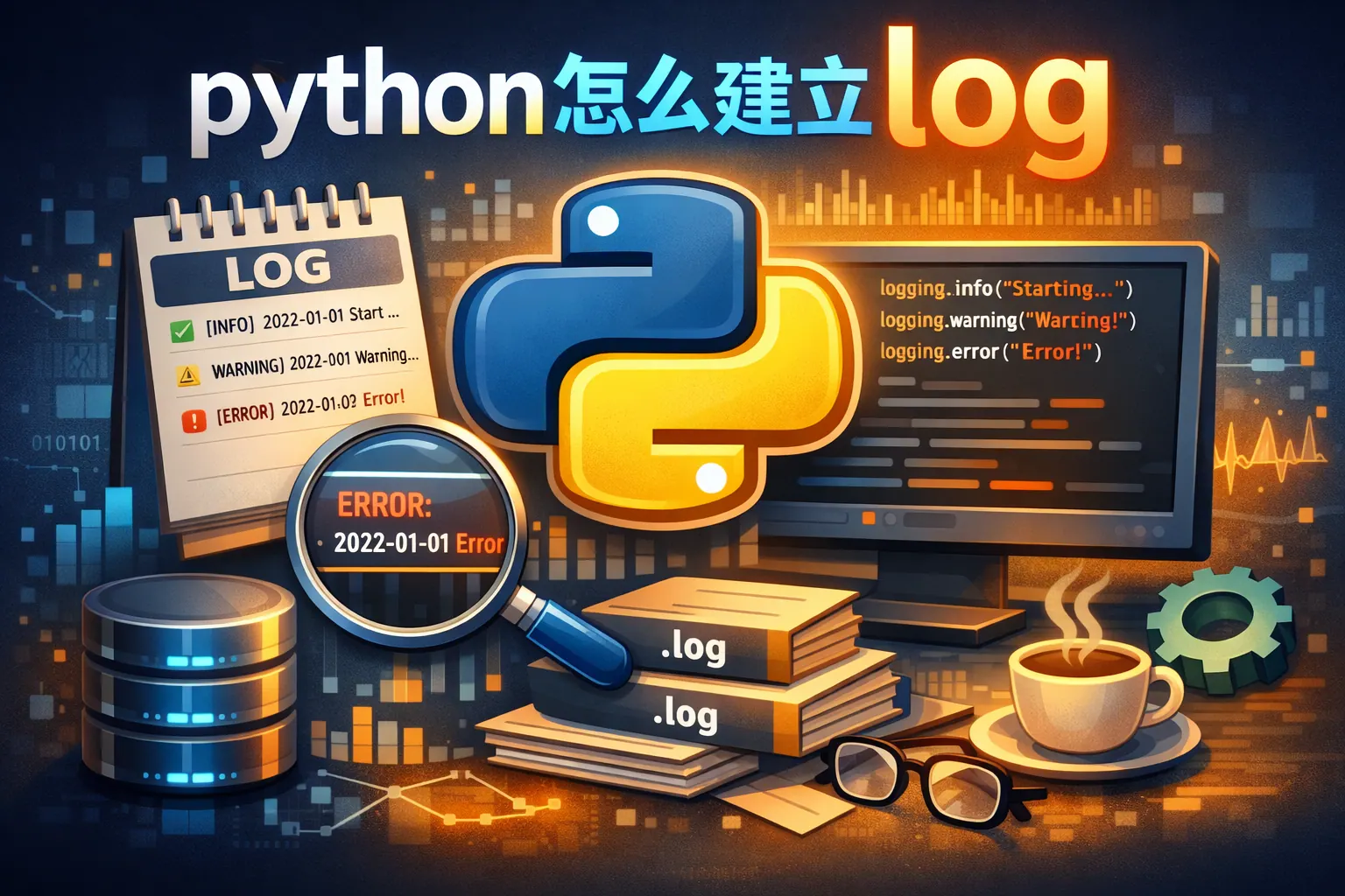 python怎么建立log
