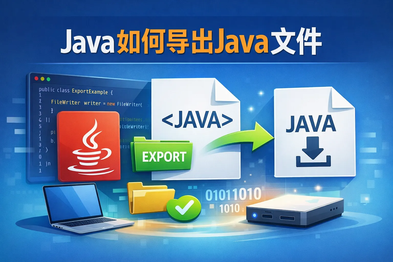 java如何导出java文件