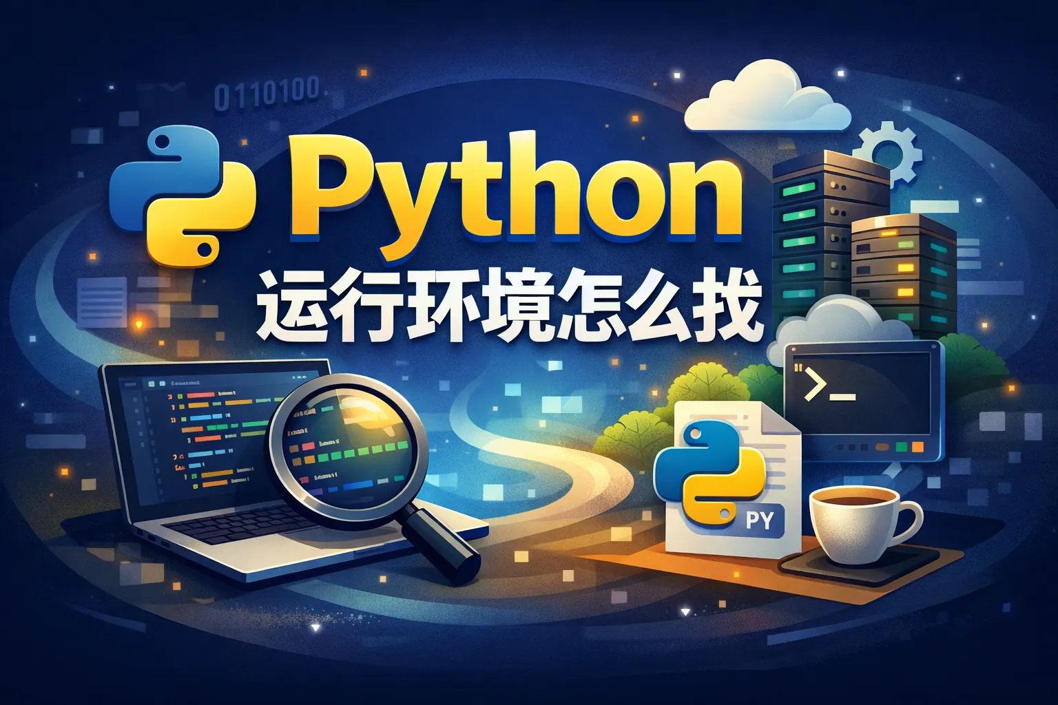 python运行环境怎么找