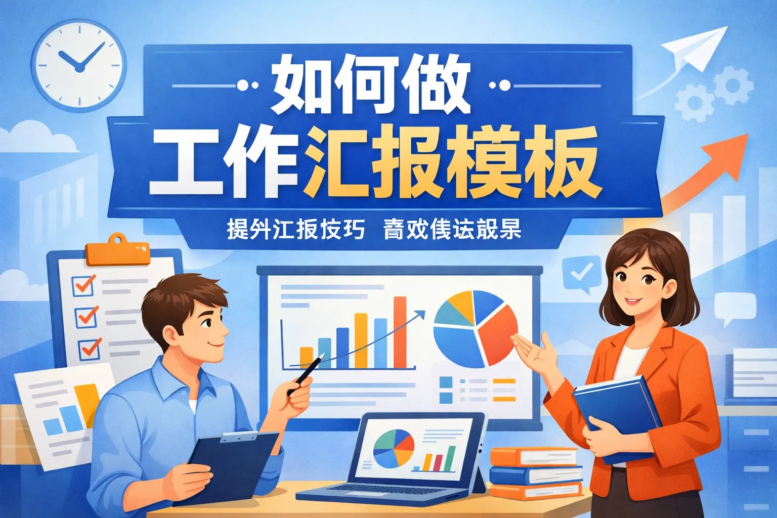 如何做工作汇报模板