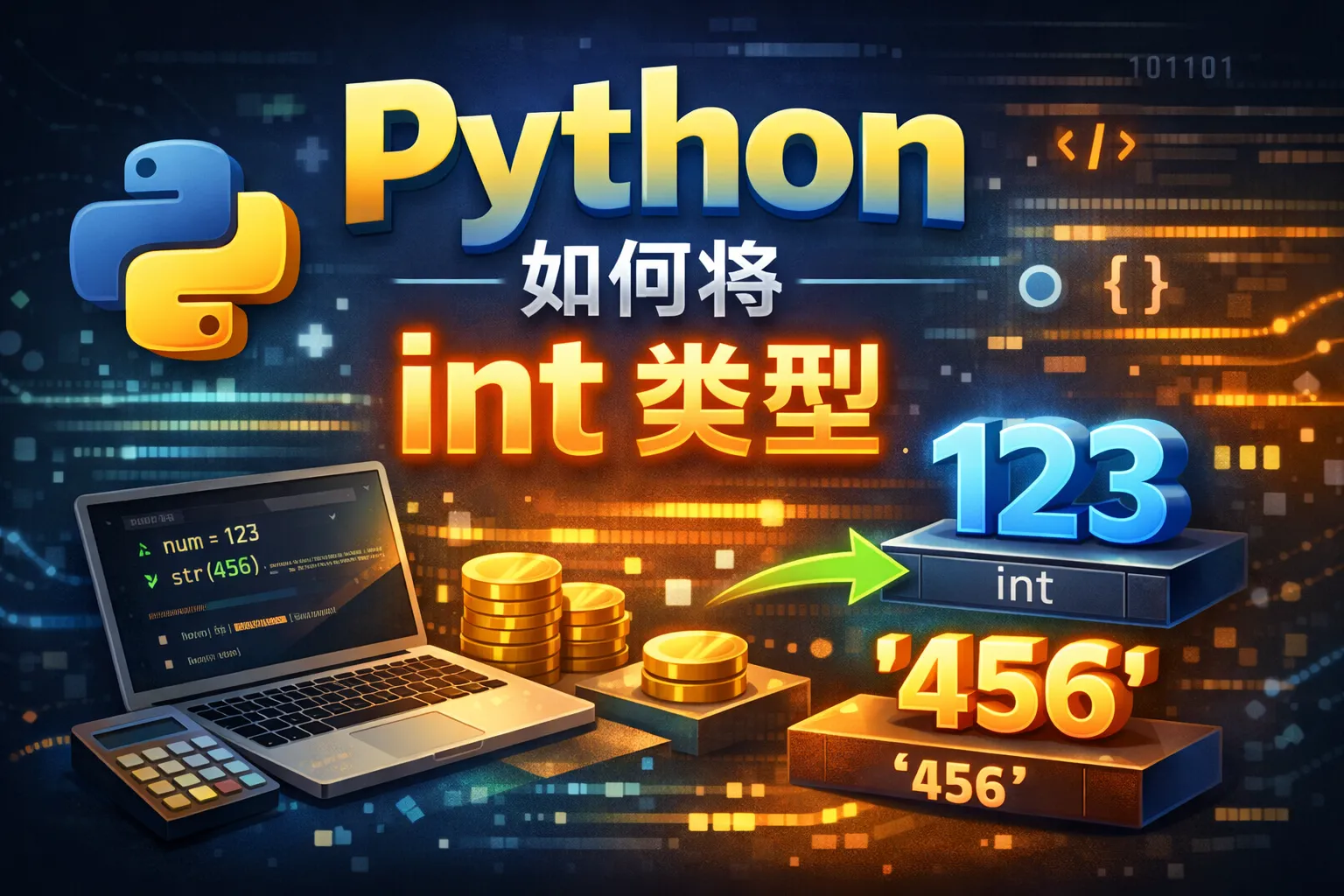 python 如何将int类型