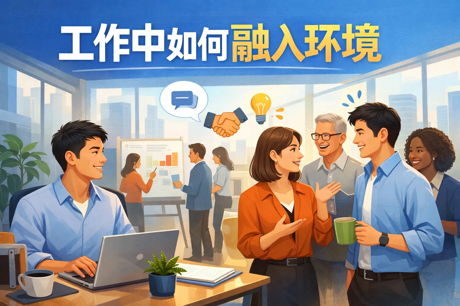 工作中如何融入环境