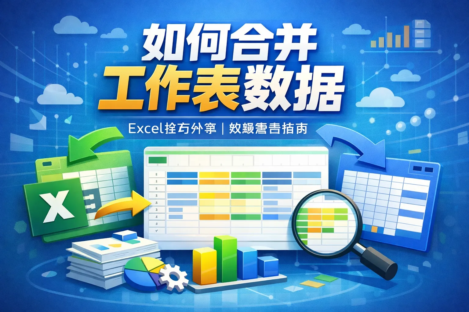 如何合并工作表数据