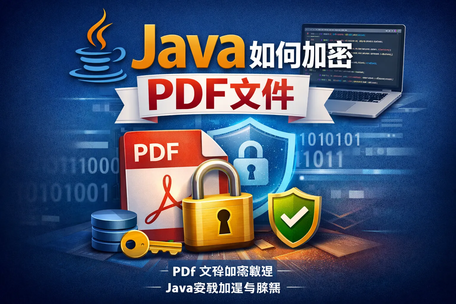 java如何加密pdf文件
