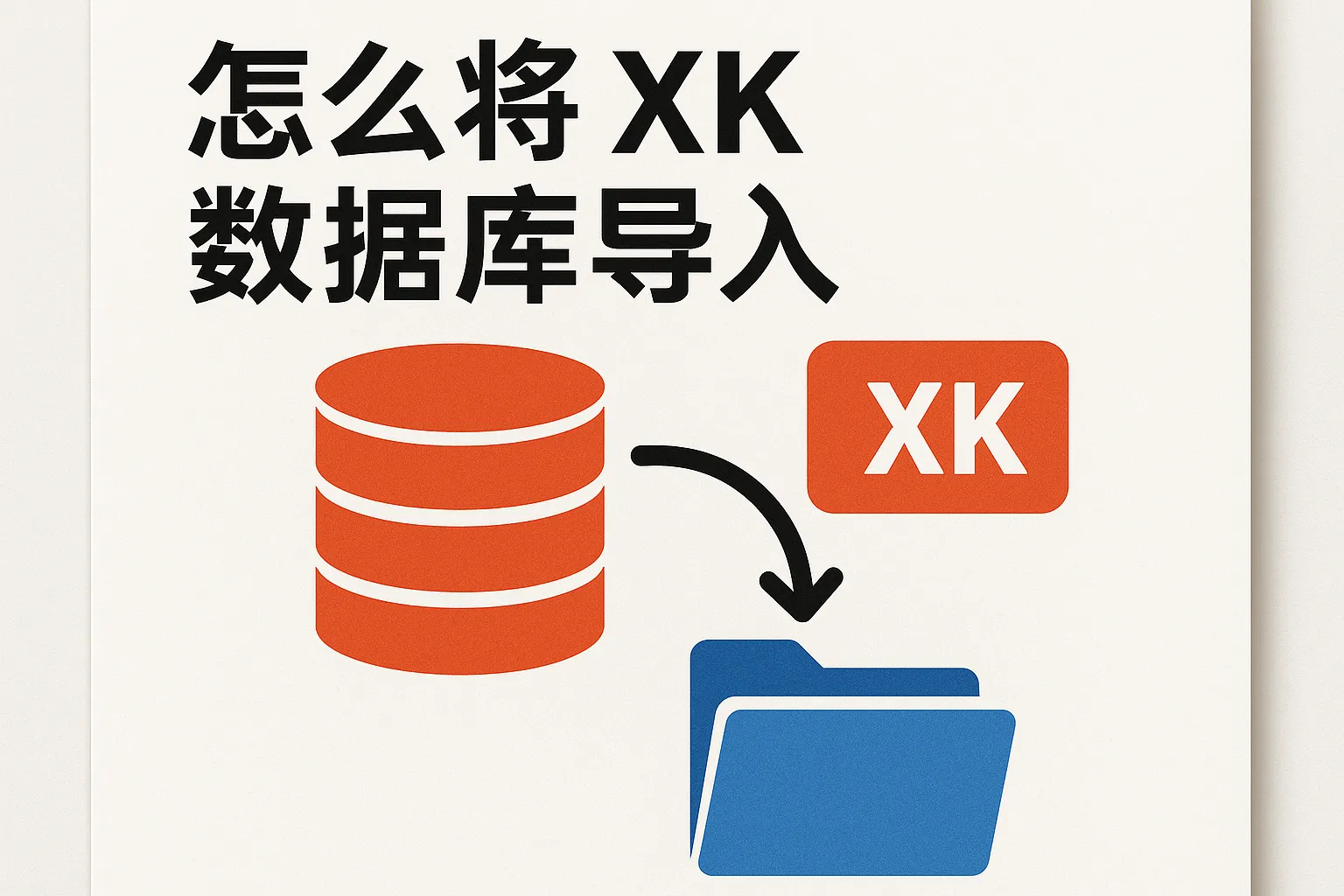 怎么将xk数据库导入