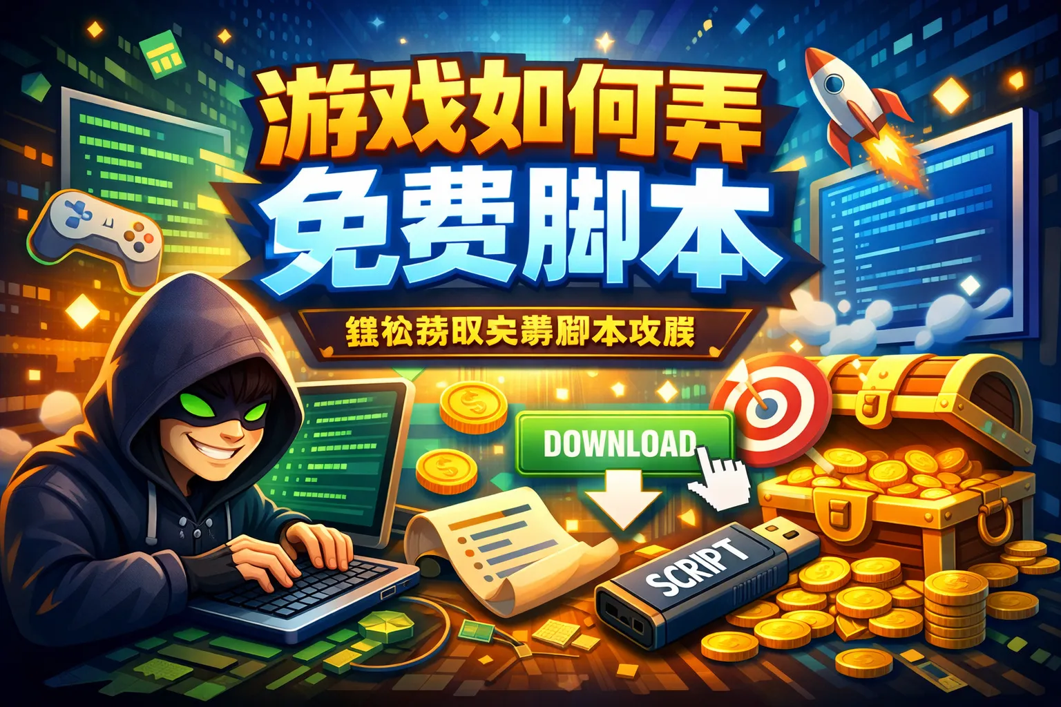 游戏如何弄免费脚本