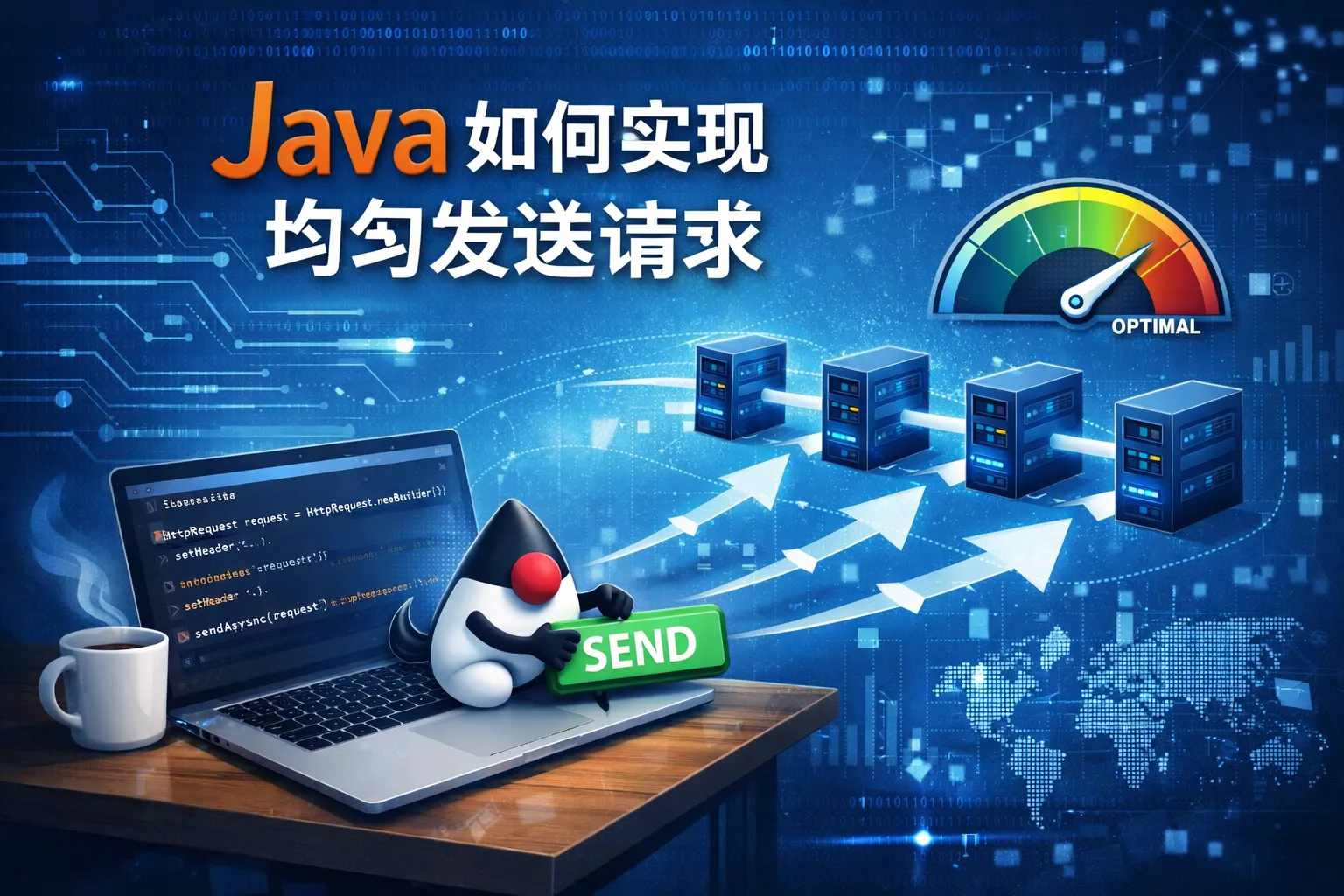 Java如何实现均匀发送请求
