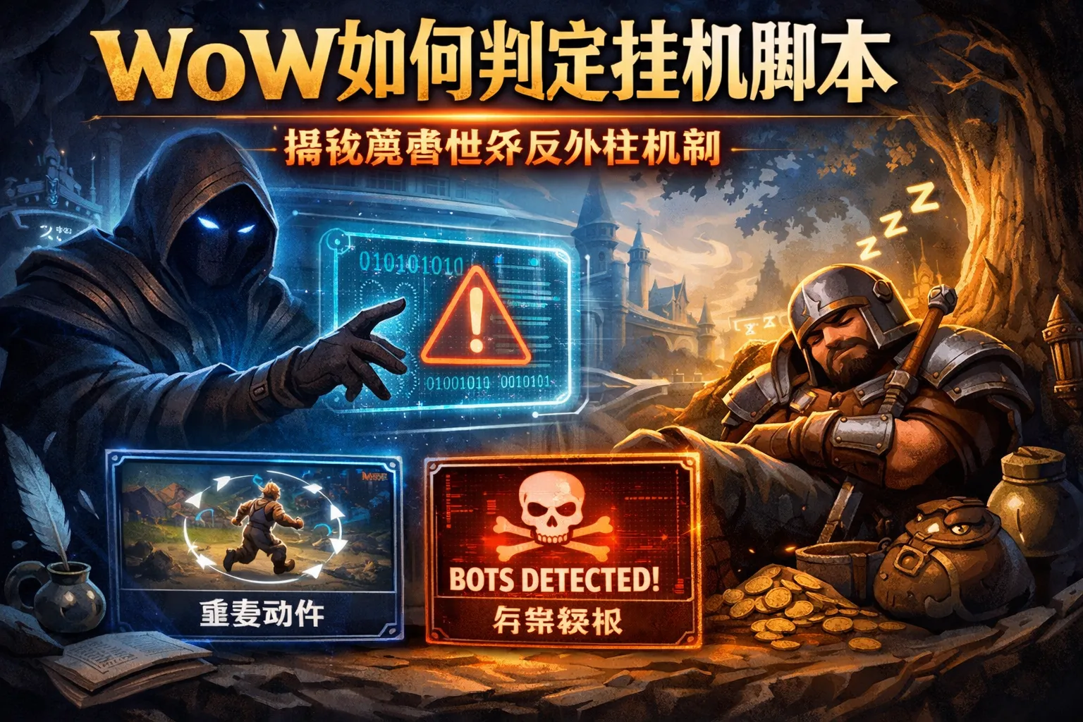 wow如何判定挂机脚本