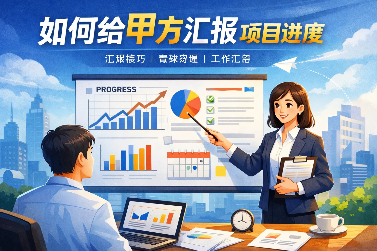 如何给甲方汇报项目进度