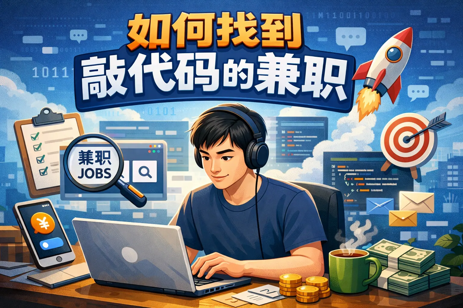 如何找到敲代码的兼职