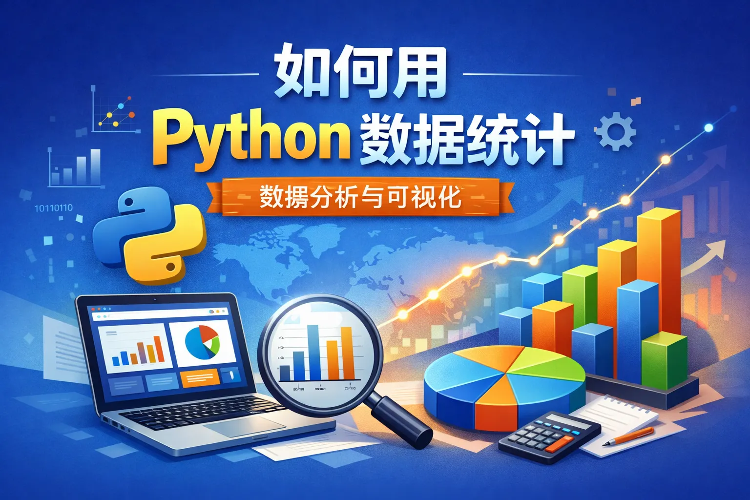 如何用python数据统计