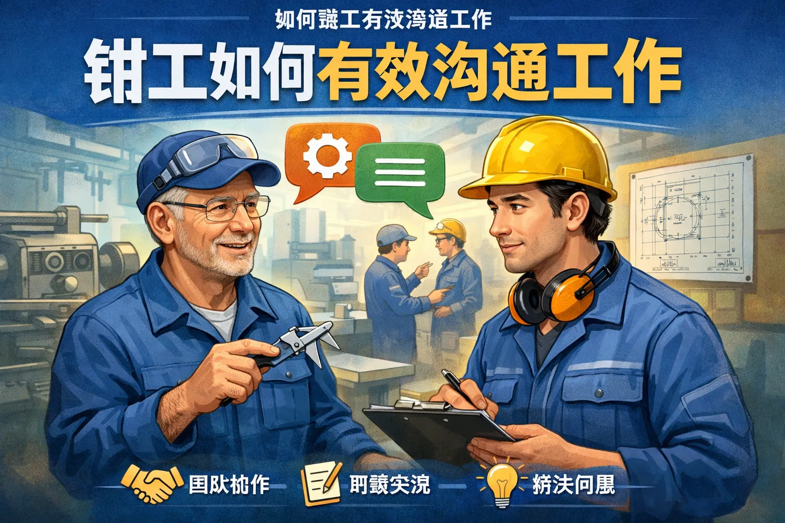 钳工如何有效沟通工作
