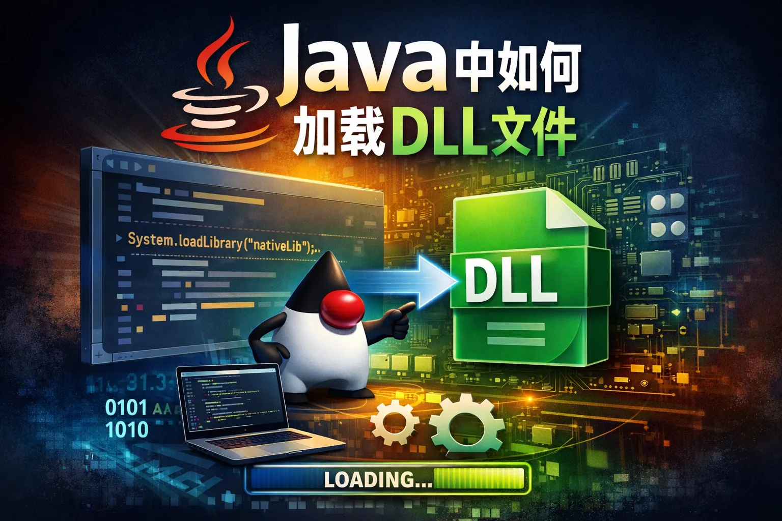 java中如何加载dll文件