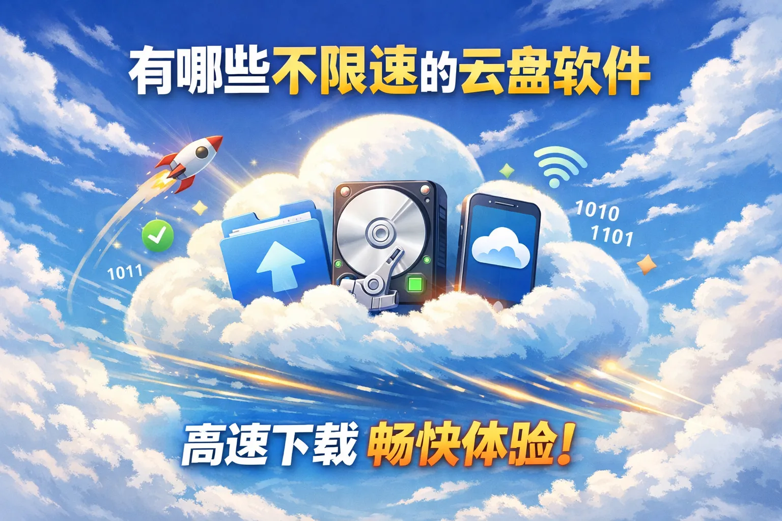 有哪些不限速的云盘软件