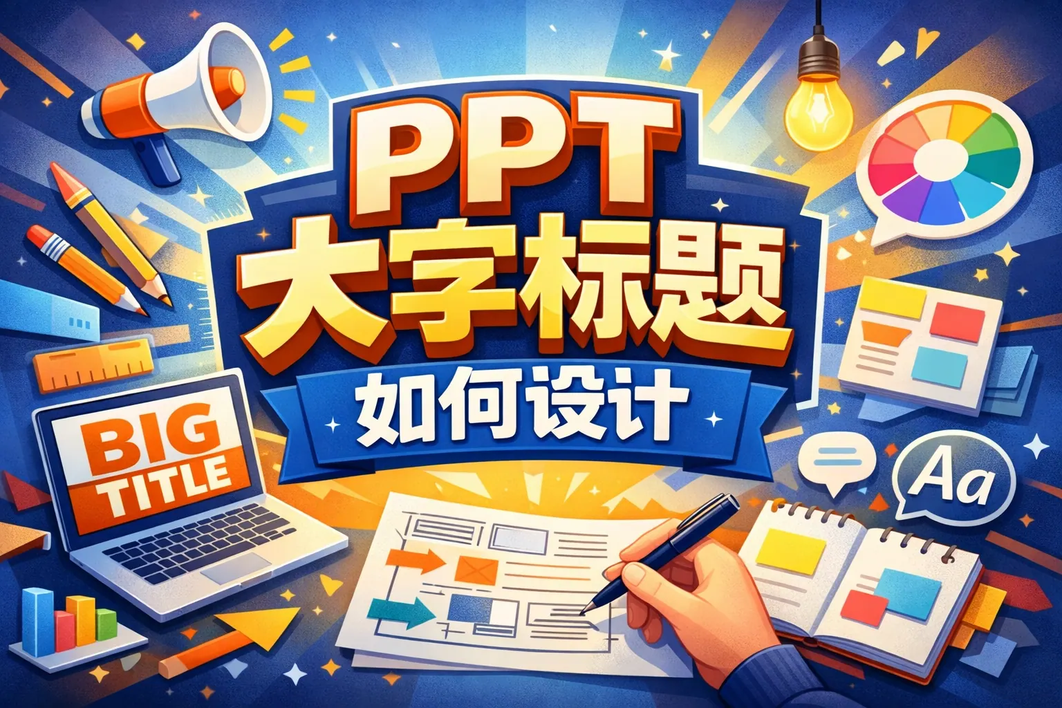 PPT大字标题如何设计