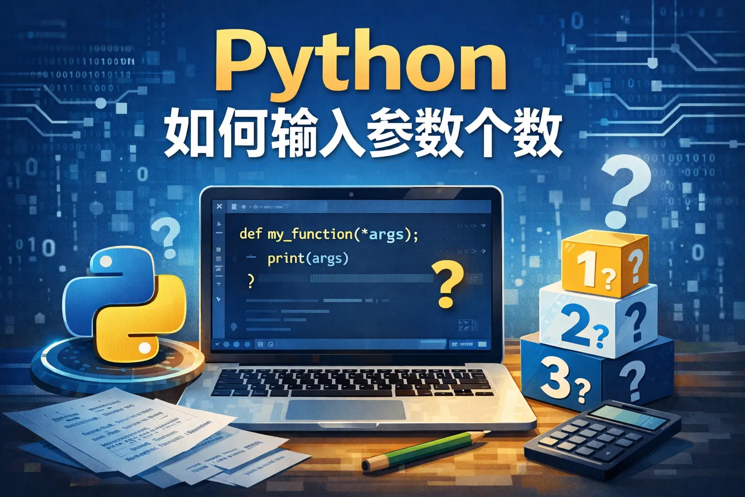 python如何输入参数个数