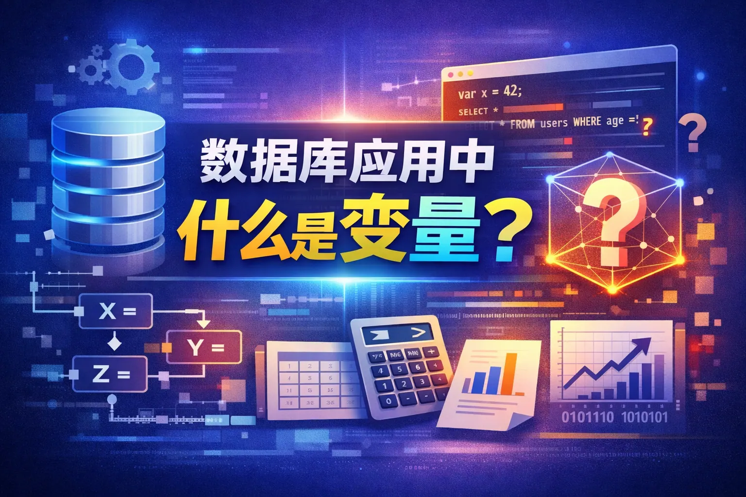 数据库应用中什么是变量