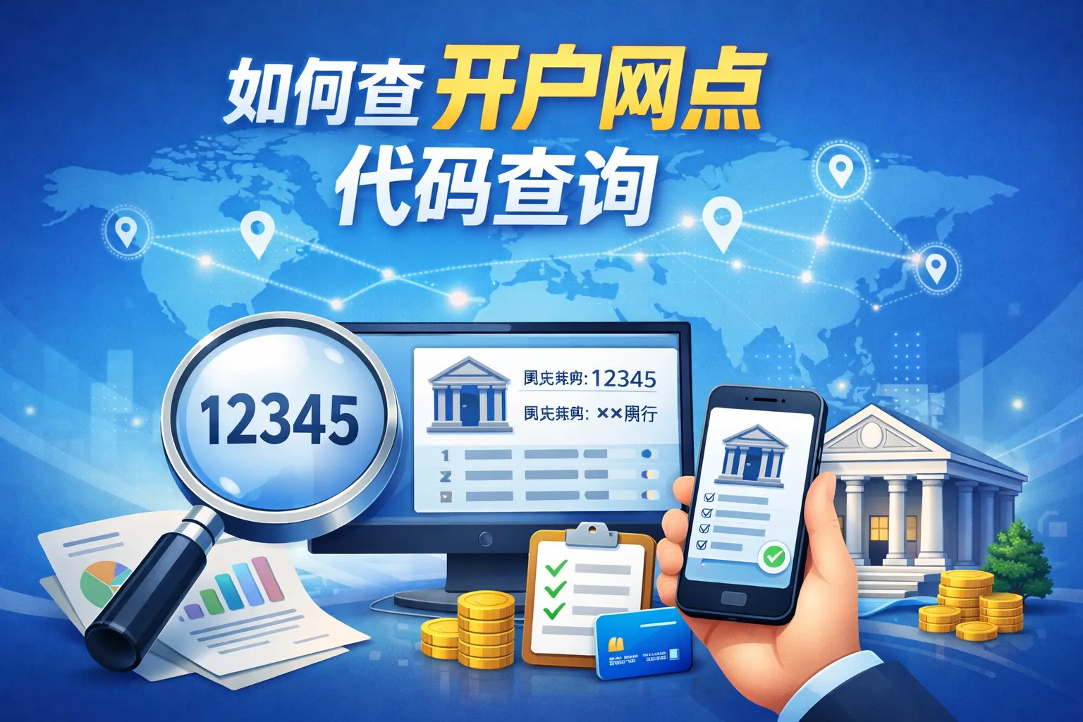 如何查开户网点代码查询