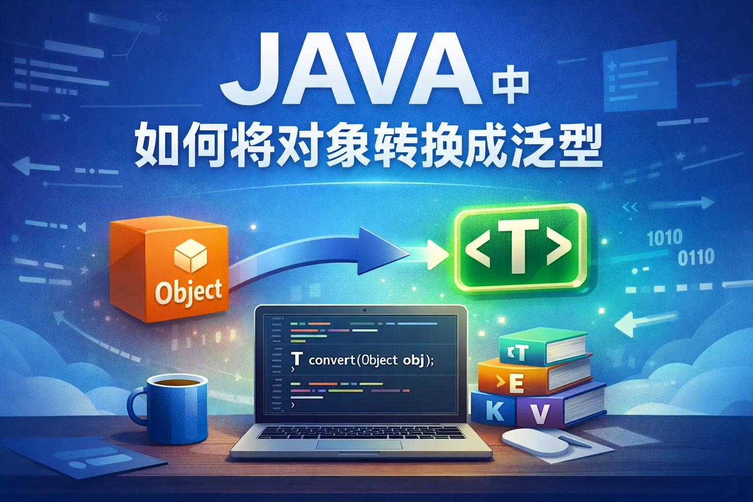 JAVA中如何将对象转换成泛型