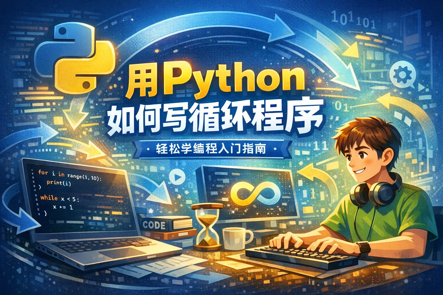 用python如何写循环程序