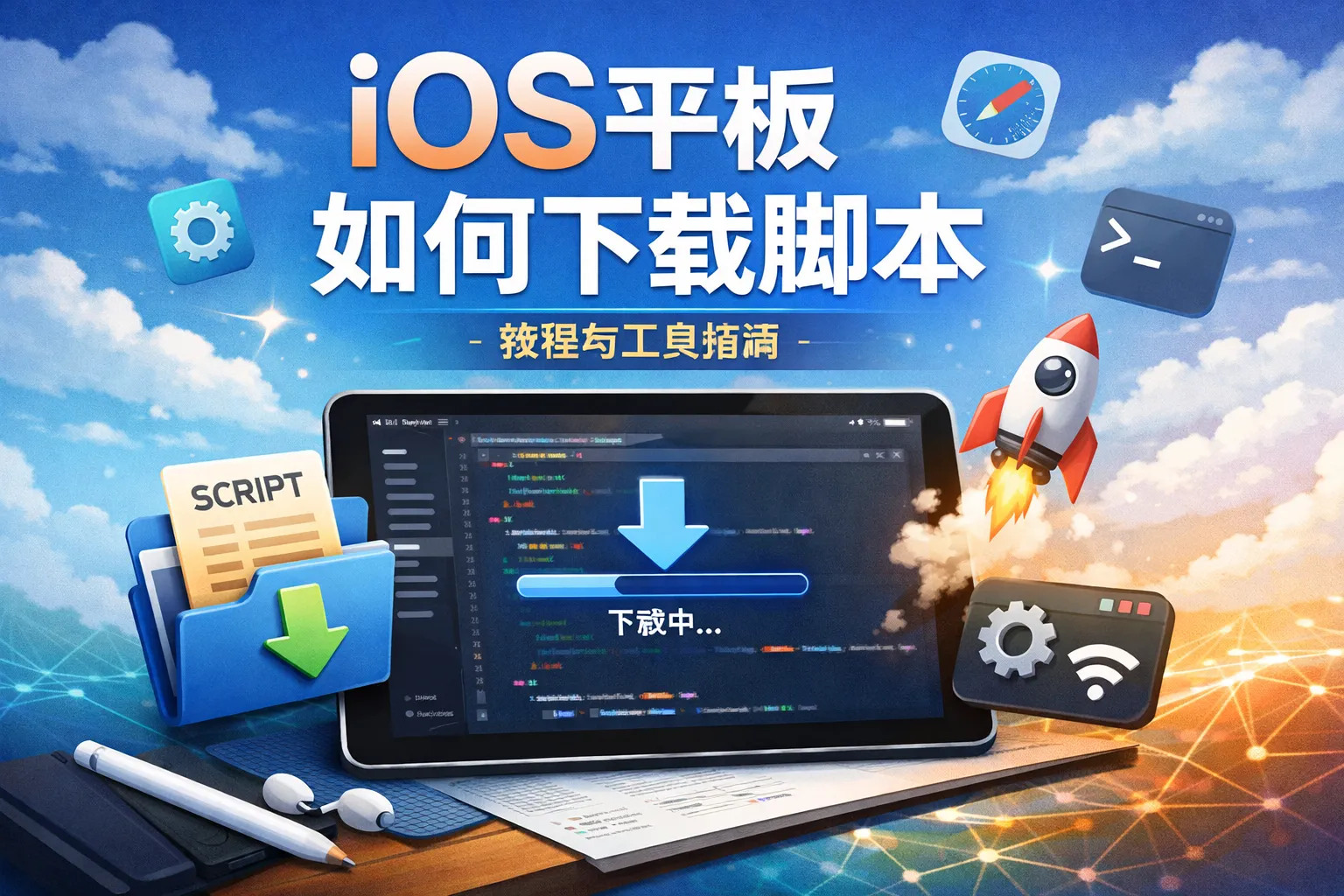 ios平板如何下载脚本