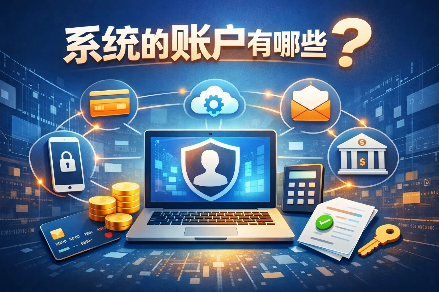 系统的账户有哪些