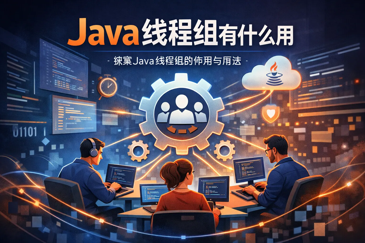 java线程组有什么用
