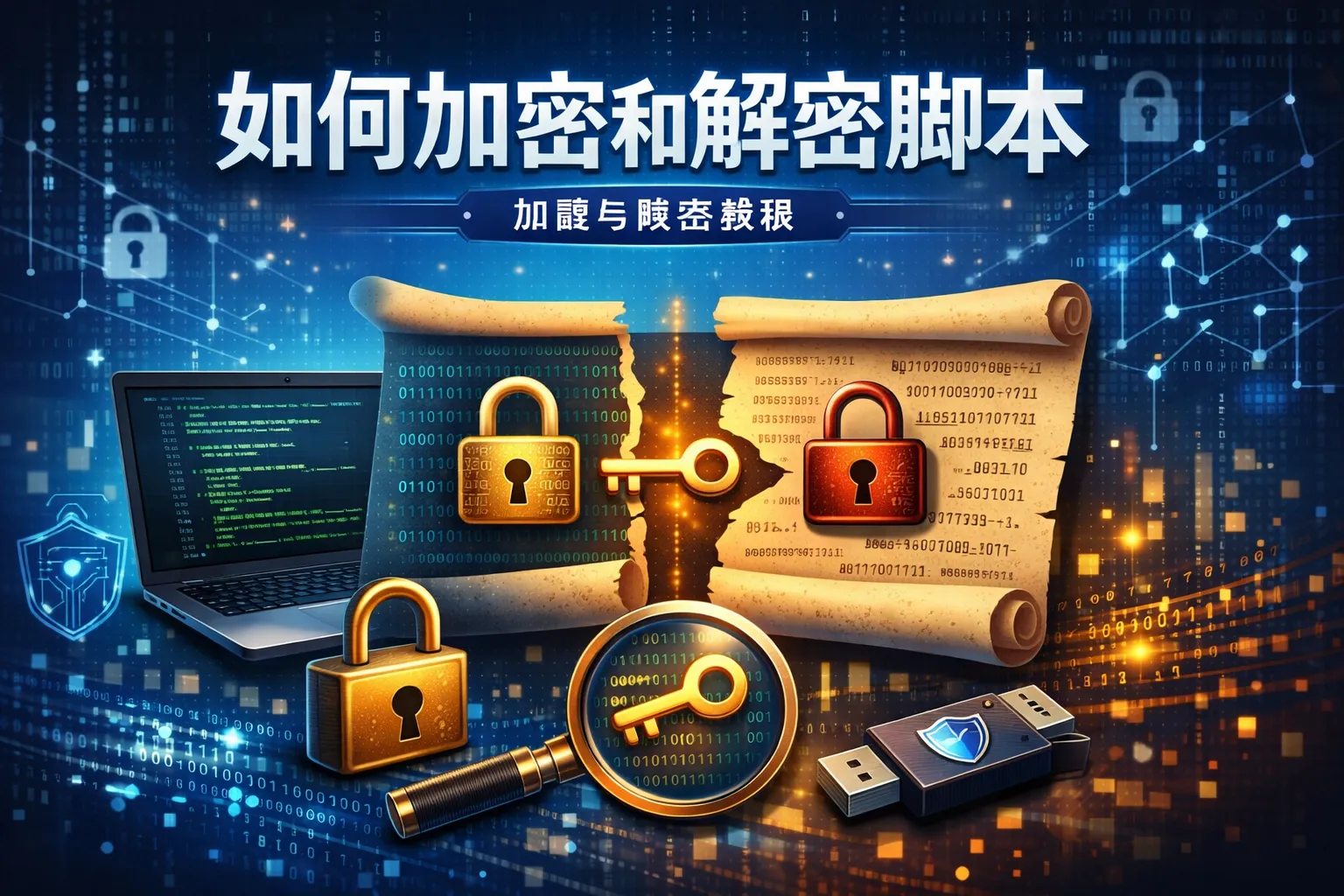 如何加密和解密脚本