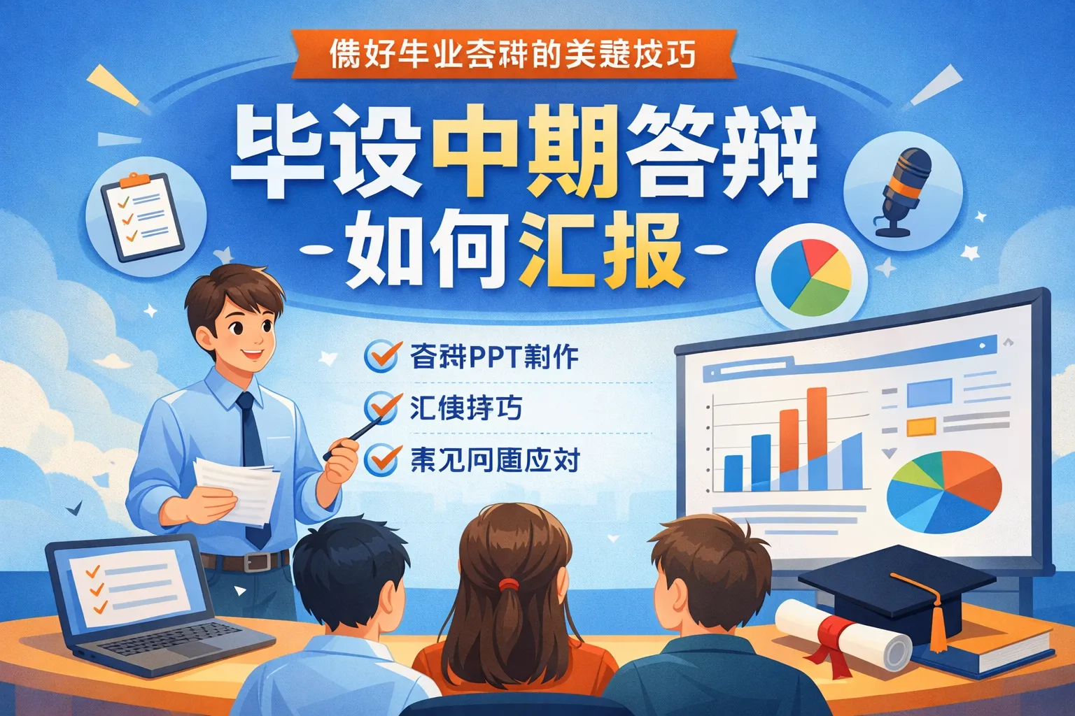 毕设中期答辩如何汇报