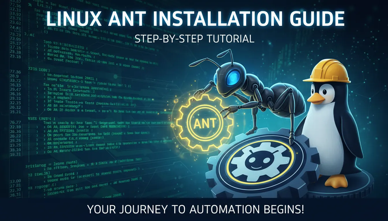 linux系统如何安装ant
