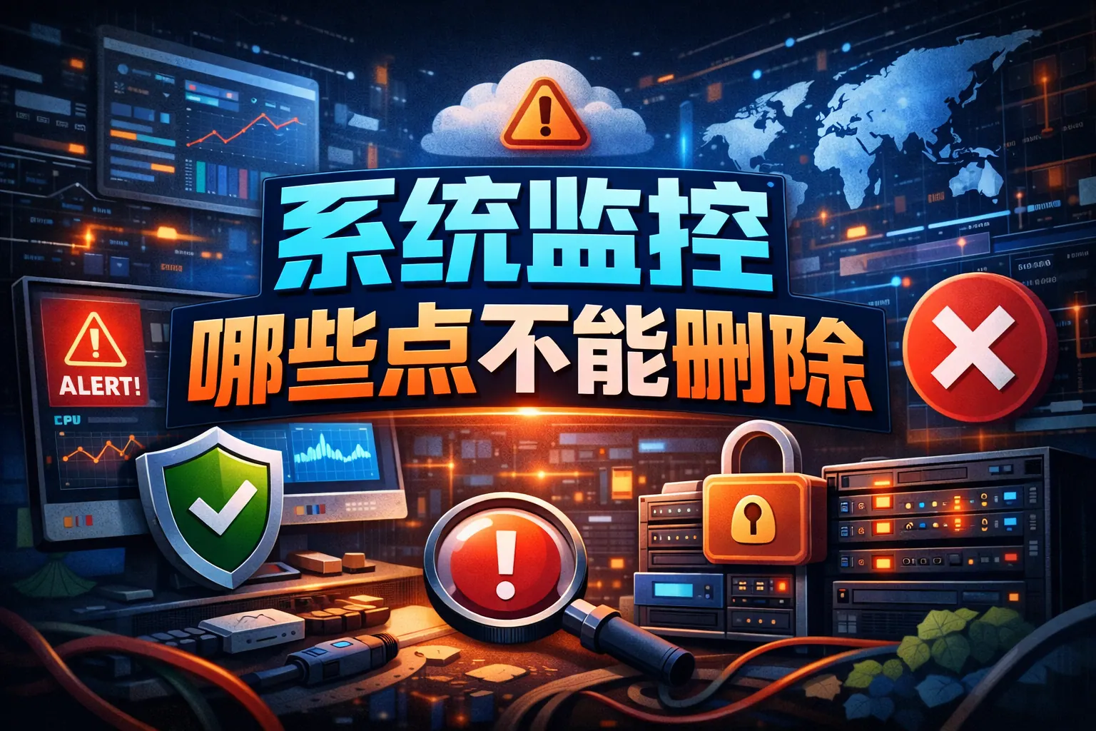 系统监控哪些点不能删除